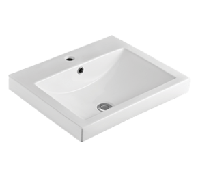 Virtue Rectangle Insert Basin 1TH