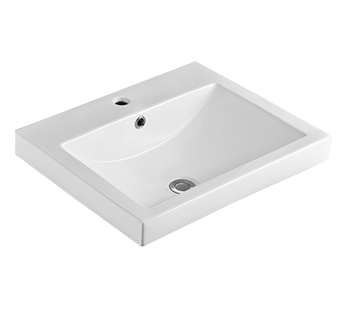 Virtue Rectangle Insert Basin 1TH