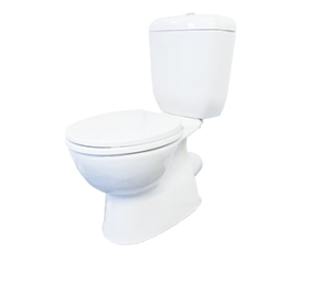 Classic Close Coupled P Trap Toilet Suite
