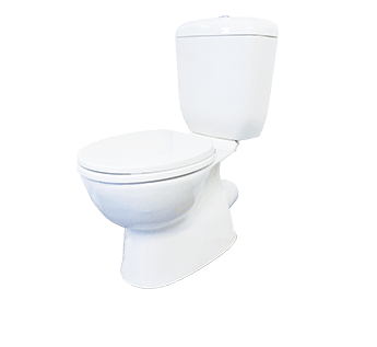 Classic Close Coupled P Trap Toilet Suite