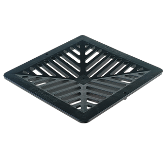 Flo-way Polymer Grate – Black