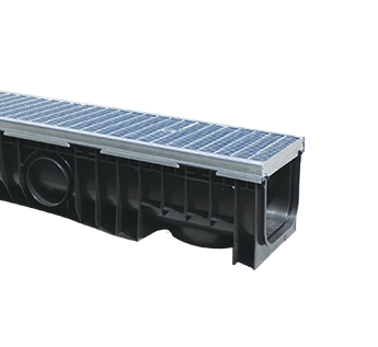 EvoMAX 200H HDPE Channel and Galvanised Grate