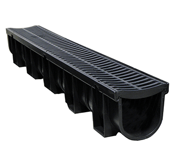 EasyDRAIN Standard Channel with Polymer Grate