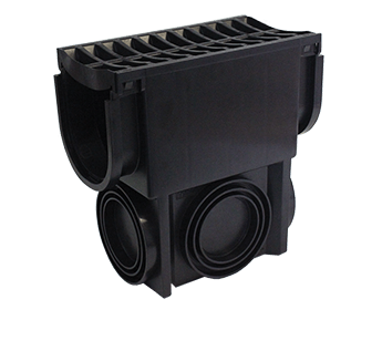 EasyDRAIN Standard Slim Pit with Polymer Grate