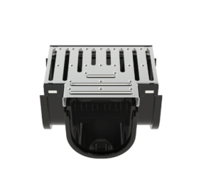 EasyDRAIN Standard Tee Piece with Galvanised Steel Grate