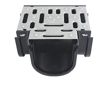 EasyDRAIN Standard Tee Piece with Stainless Steel Grate
