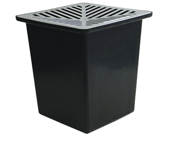 Rainwater Pit with Aluminium Grate