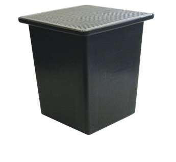 Rainwater Pit with EURODESIGN Stainless Steel Grate
