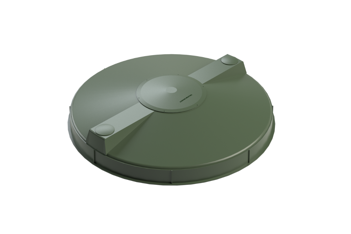 Polymer Tank Lid with Access Cover