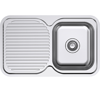 Classic Standard 780 NTH Single Bowl & Drainer