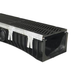 TechnoDRAIN 200H HDPE Channel & Ductile Iron Grate