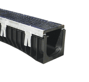 TechnoDRAIN 150H HDPE Channel & Ductile Iron Grate