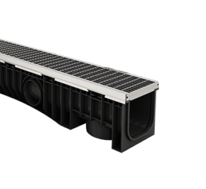 EvoMAX 150H HDPE Channel & Galvanised Grate