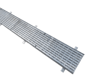 Heel Proof GMS Trench Grate and Frame