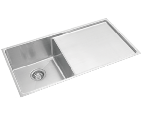 Excellence Squareline Single Bowl & Drainer