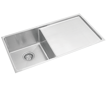 Excellence Squareline Single Bowl & Drainer