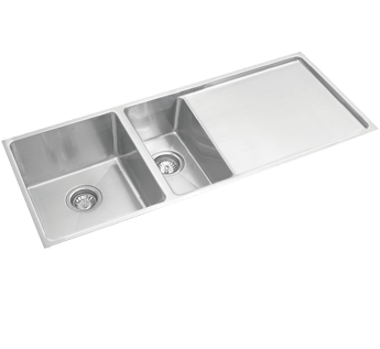 Squareline Plus One And Half Bowl Sink With Drainer