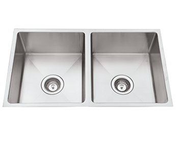 Squareline Plus Double Bowl Sink Everhard Industries