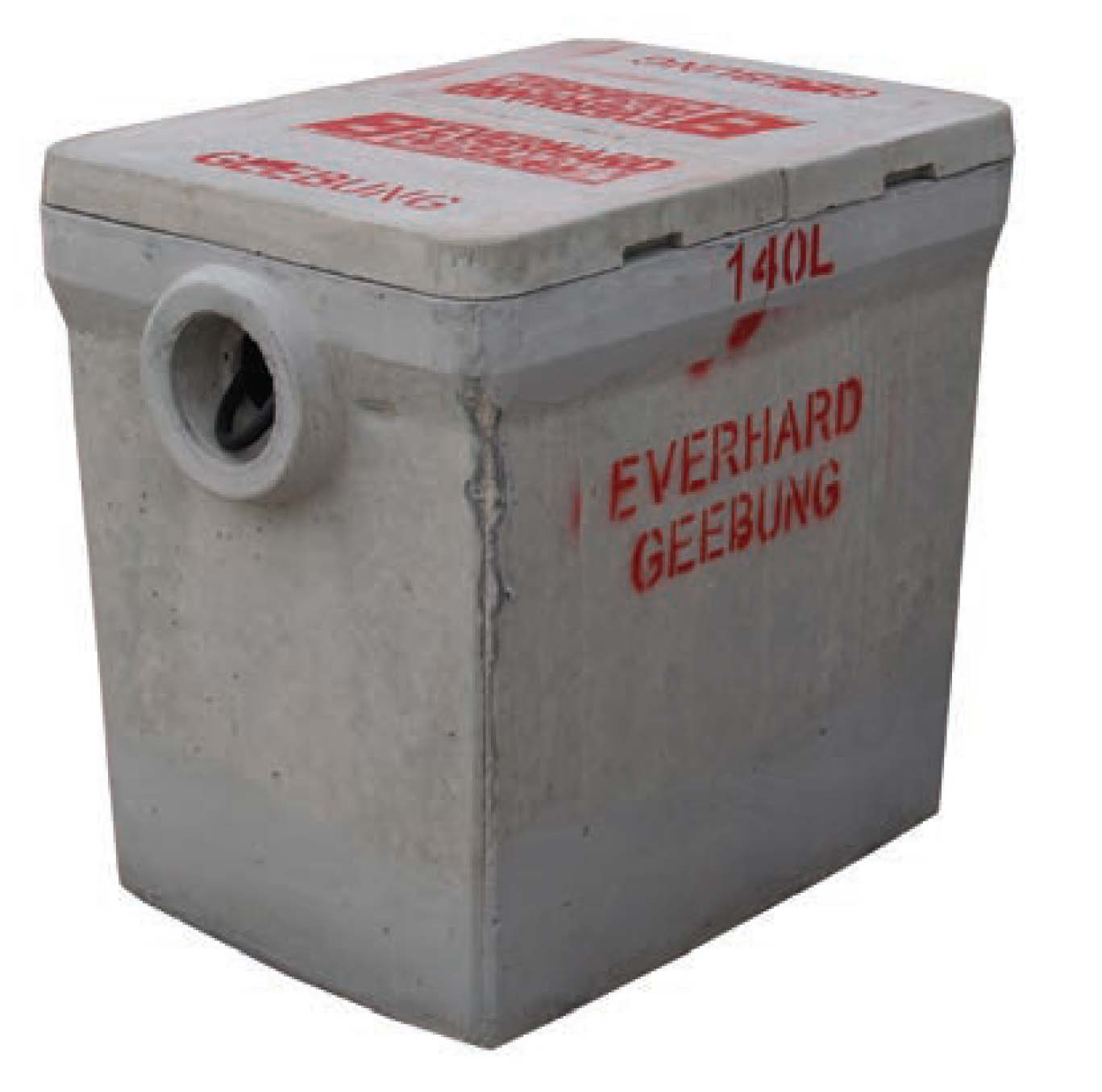 140 Litre Grease Trap Everhard Industries 140 Litre