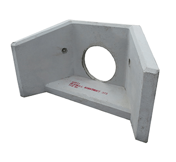 Concrete Winged Headwall