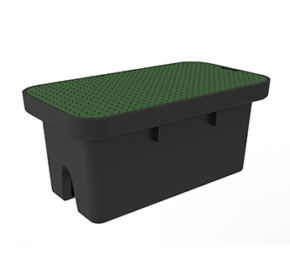 Large Shallow Meter Box with Lid
