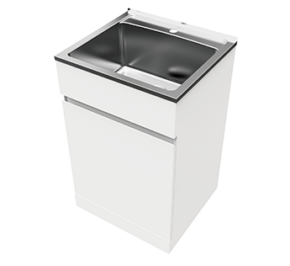 Nugleam 45L Soft Close Laundry Unit