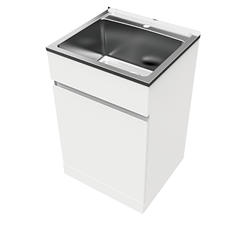 Nugleam 45L Soft Close Laundry Unit