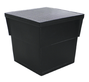 Series 300S Stormwater Pit with EuroDesign Stainless Steel Grate