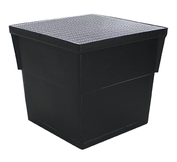 Series 300S Stormwater Pit with EuroDesign Stainless Steel Grate