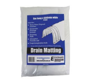 600mm x 6m Roll Drain Matting