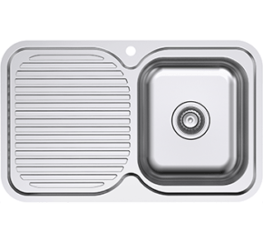 Classic Standard 780 1TH RH Single Bowl & Drainer