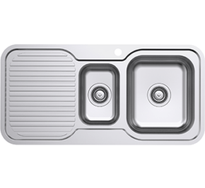 Classic Standard 980 1TH RH 1.5 Bowl & Drainer