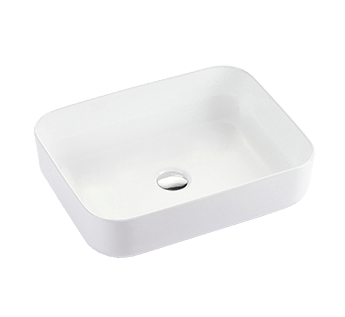 Nugleam Rectangle Above Counter Basin