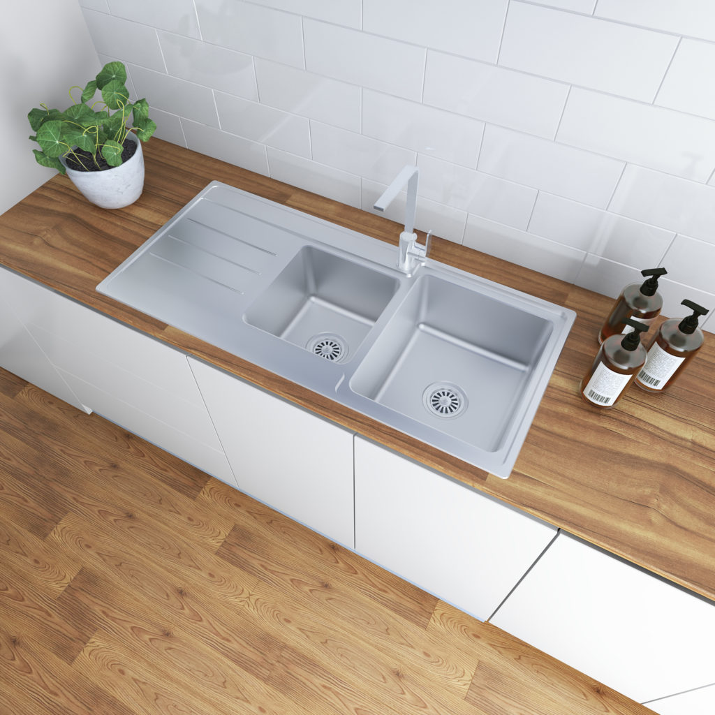 Everhard Nugleam Edge kitchen sink