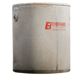 3900L Pre-cast Concrete Septic Tank with Baffle