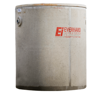 3900L Pre-cast Concrete Septic Tank with Baffle