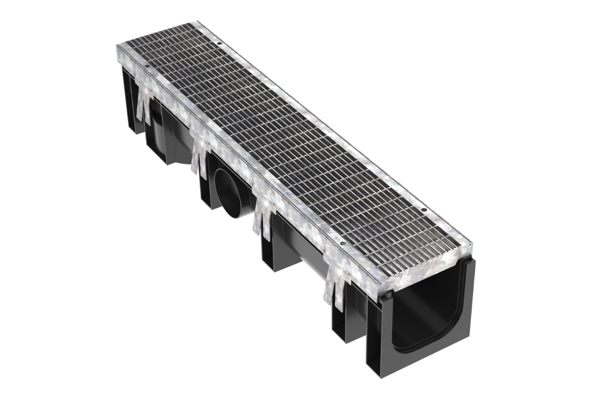 DuraDRAIN 150 Series Channel & Galvanised Steel Class B Grate
