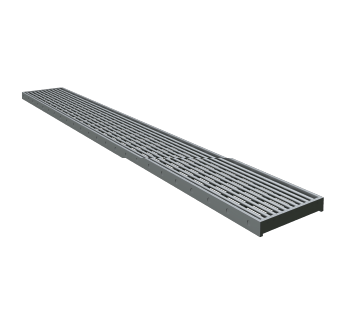 EasyDRAIN Galvanised Round Bar GRATE ONLY