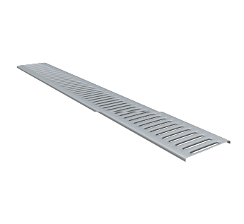 EasyDRAIN Pressed Galvanised Steel GRATE ONLY