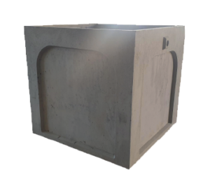 1200 x 1200 Concrete Pit