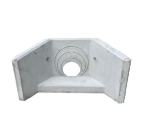 Concrete Winged Headwall