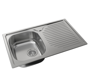 EI Trade 800 LH Single Bowl & Drainer