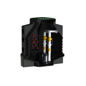 AquaFLOW 600L Dual Pump Wastewater Pump Station