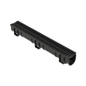 EasyDRAIN 100 Channel with Basic Grate 1M