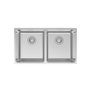 Nugleam Double Sink with Overflow